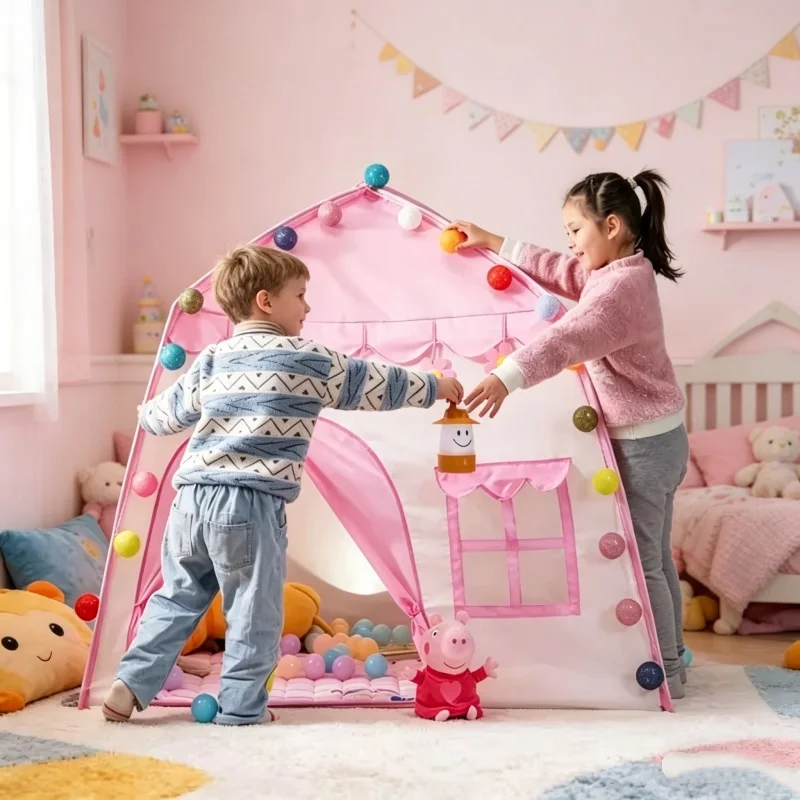 Kids Outdoor Play Tent - Tenda de Brincar Portátil para Crianças,