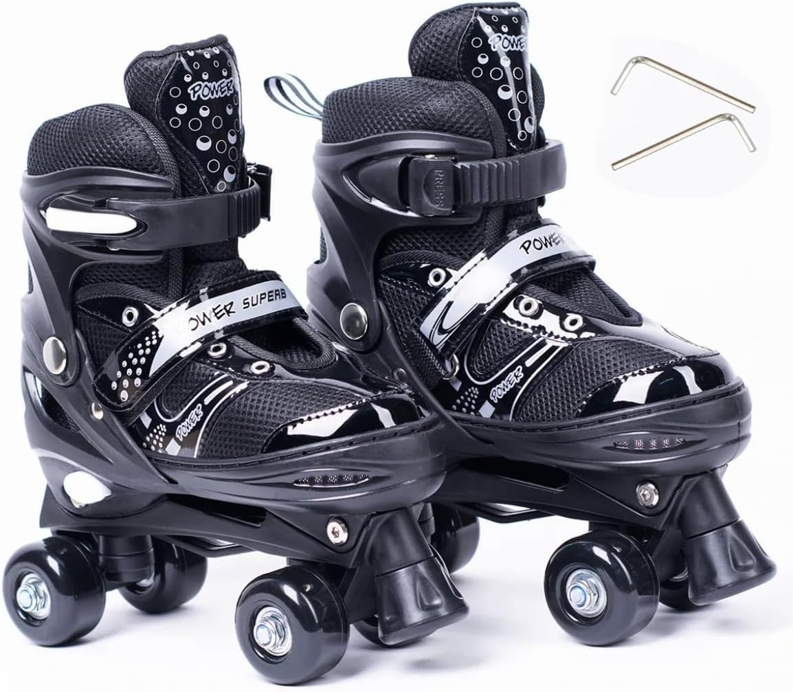 Kids Outdoor Quad - Patins de Rodas Duplas para Crianças