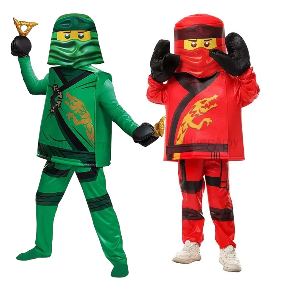 Kids Outdoor Ninja Warrior Course - 2026 nova chegada trajes de halloween