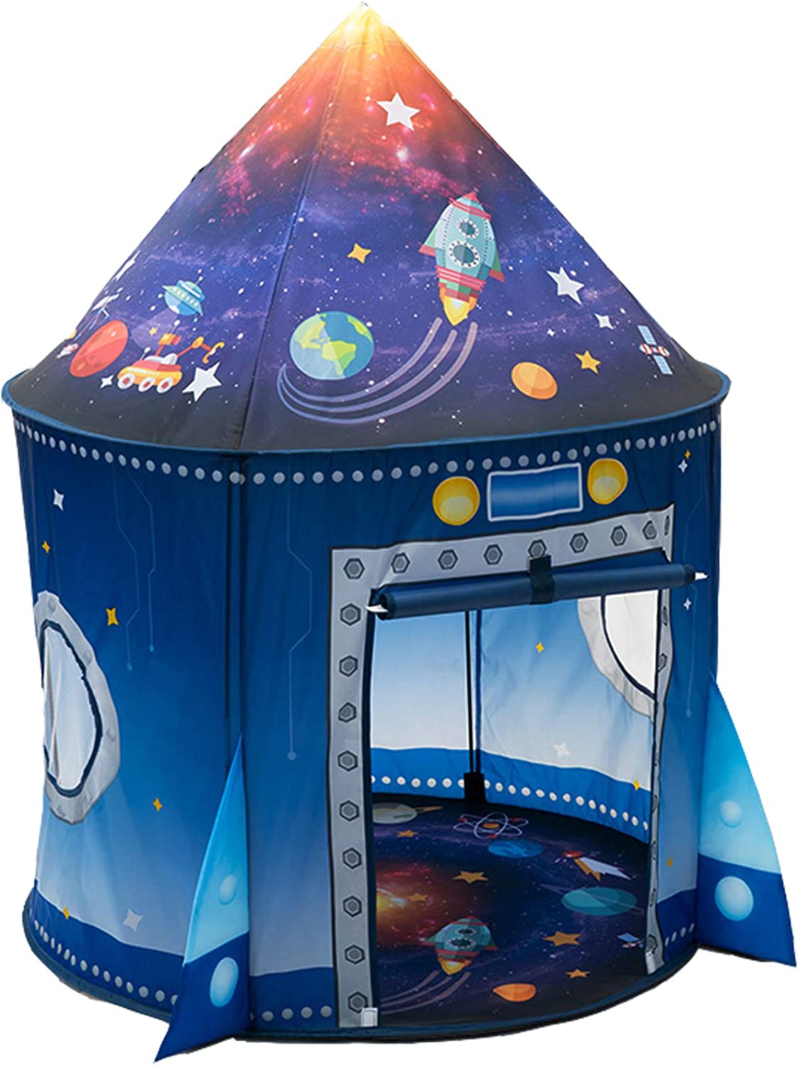 Kids Outdoor Play Tent - Barraca infantil de navio foguete, tenda