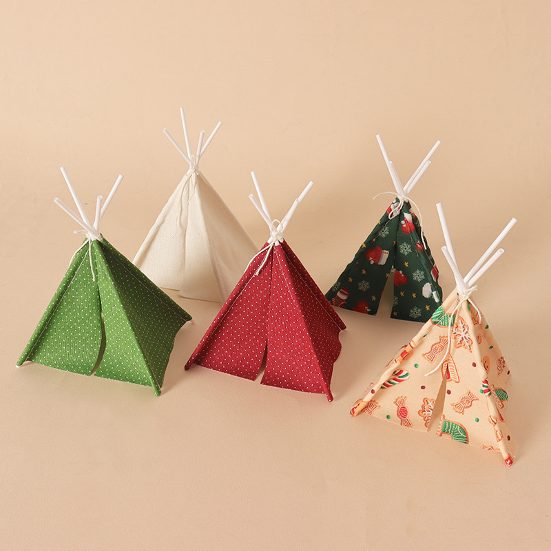 Kids Outdoor Play Tent - Mini Barraca de Camping de Natal