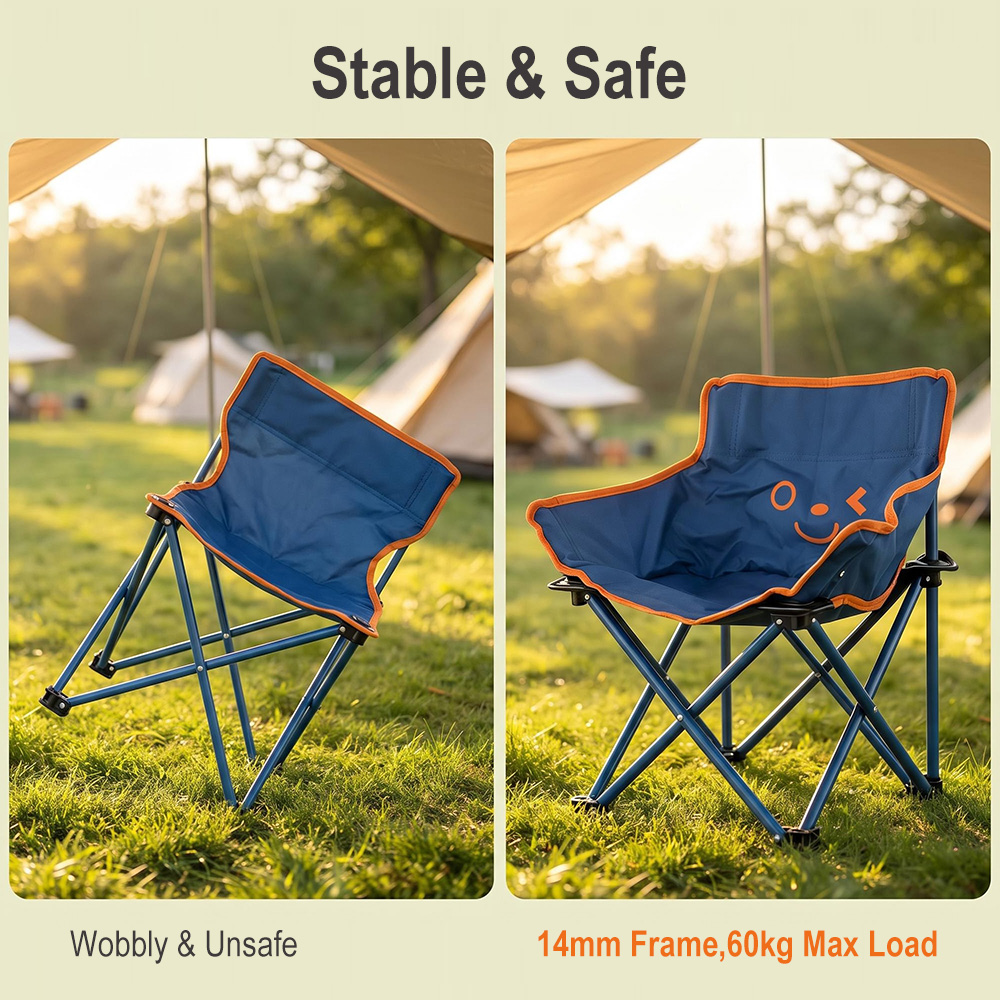 Cadeira Dobrável Infantil para - Kids Outdoor Lawn Chair avaliação e preço