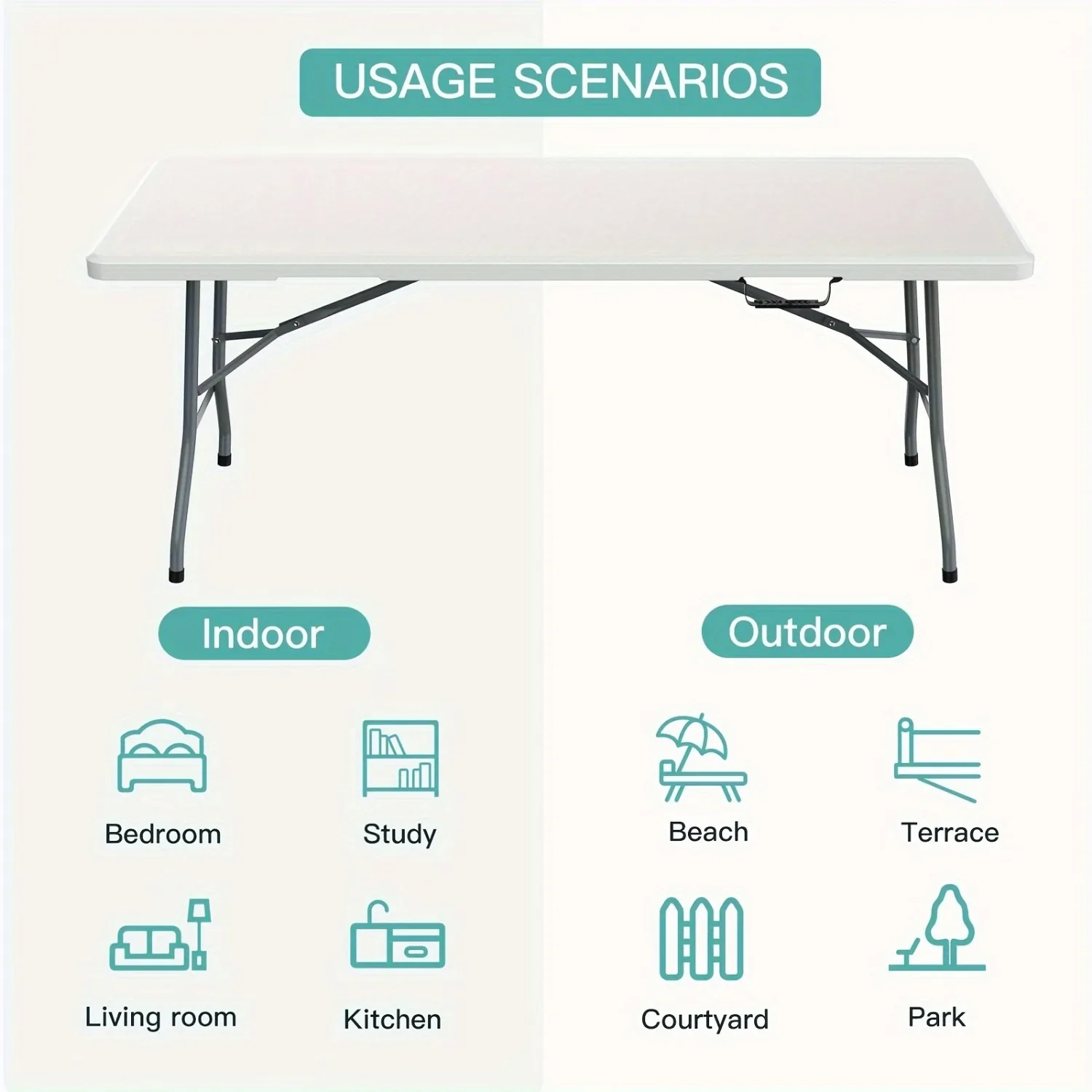 Mesa Plástica Dobrável Espaços - Kids Outdoor Dining Table avaliação e preço