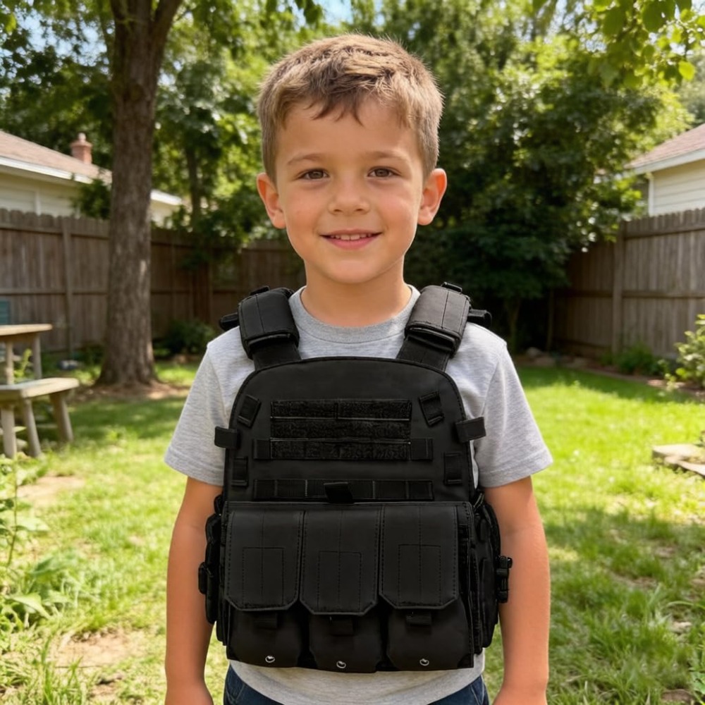 Colete infantil para airsoft e - Kids Outdoor Gear avaliação e preço