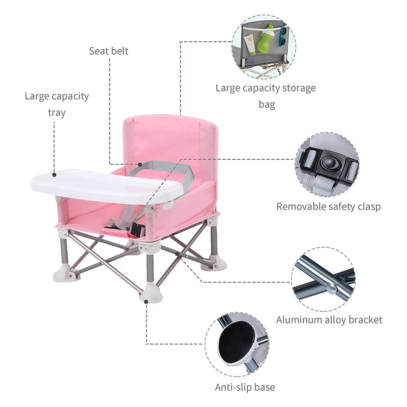 Cadeira de Refeição Portátil D - Kids Outdoor Lawn Chair avaliação e preço