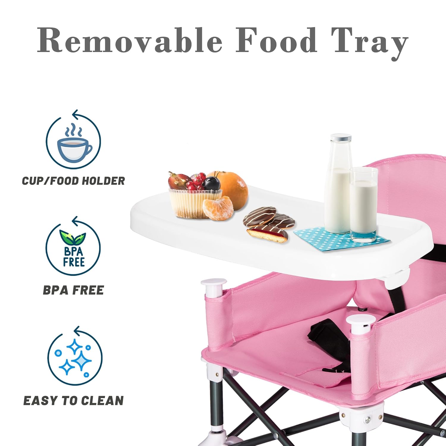 Assento de bebê portátil para  - Kids Outdoor Lawn Chair avaliação e preço
