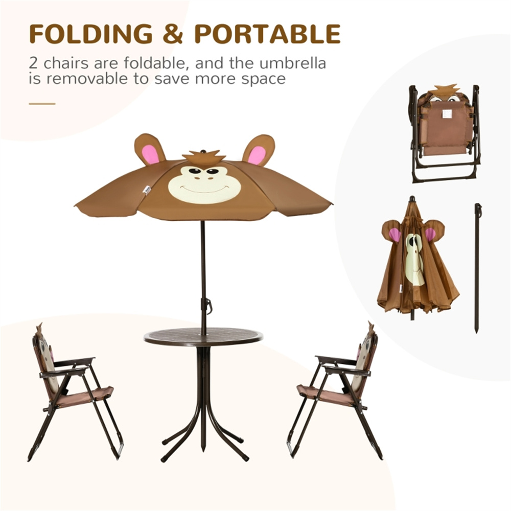 Conjunto de Mesa e Cadeiras pa - Kids Outdoor Lawn Chair avaliação e preço