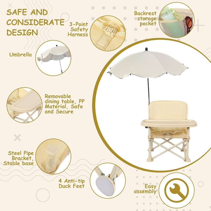 Cadeira de Praia para Bebê com - Kids Outdoor Dining Table avaliação e preço