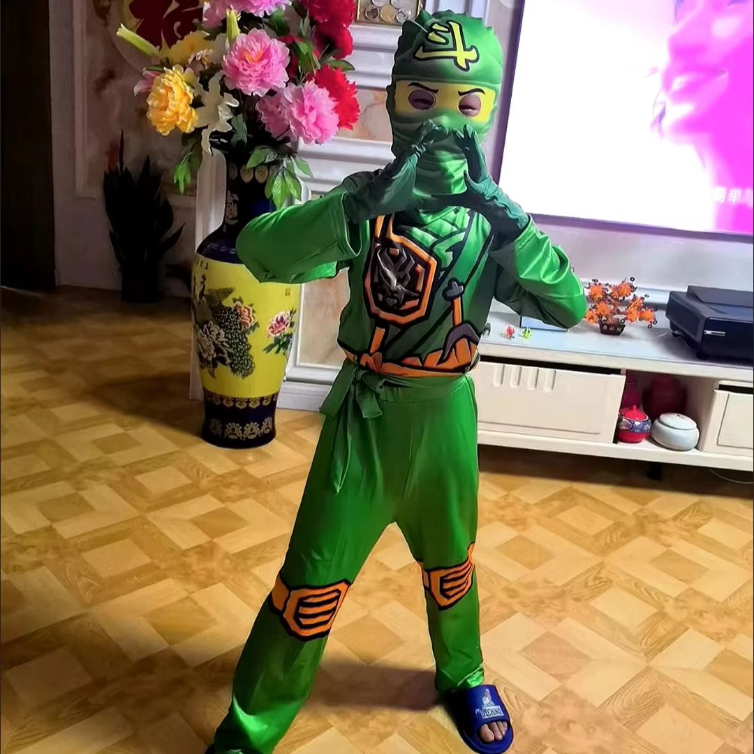 Fantasia de Ninja para Criança - Kids Outdoor Ninja Warrior Course avaliação e preço