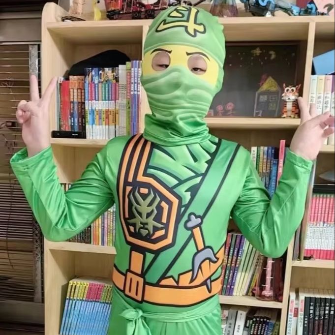 Fantasia de Ninja para Criança - Kids Outdoor Ninja Warrior Course avaliação e preço