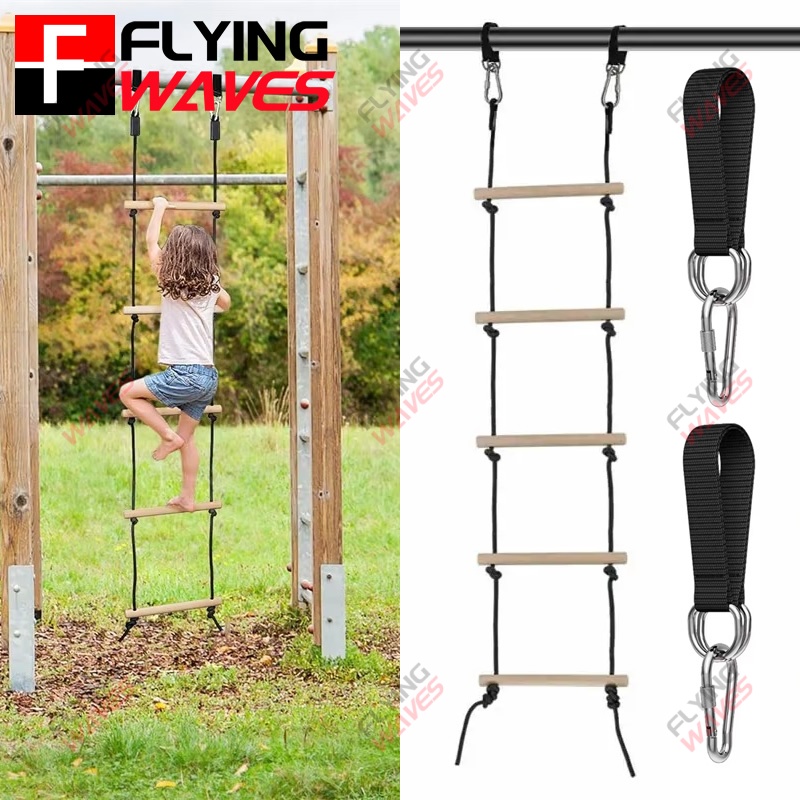 Crianças escalada corda escada - Kids Outdoor Gear avaliação e preço