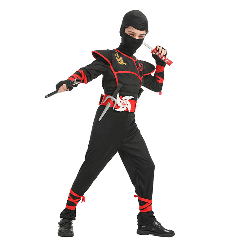 Fantasia de ninja deluxe para  - Kids Outdoor Ninja Warrior Course avaliação e preço