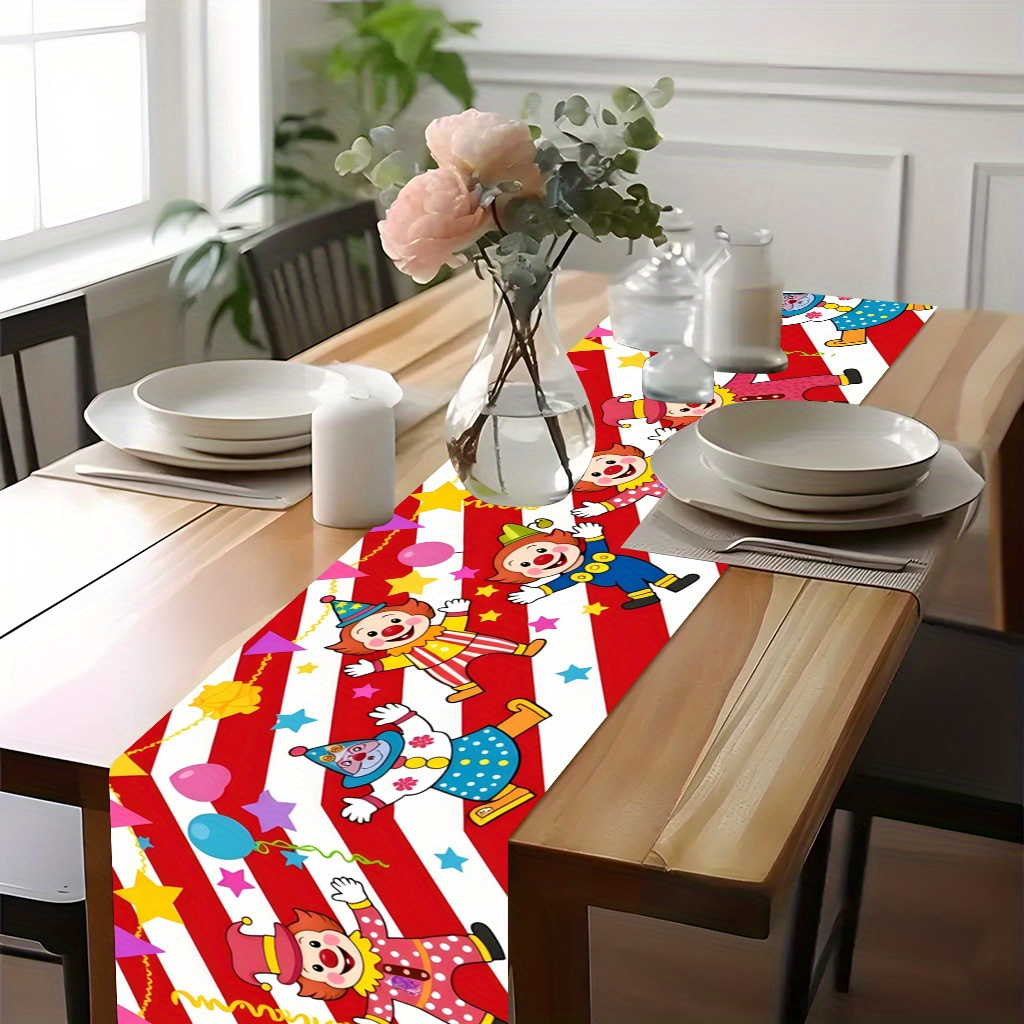 Toalha de Mesa de Palhaço de C - Kids Outdoor Dining Table avaliação e preço