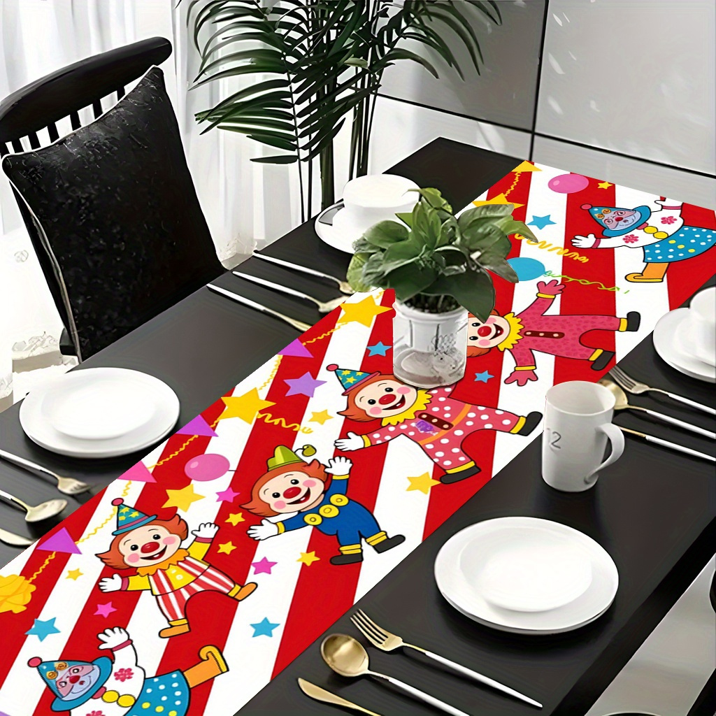 Toalha de Mesa de Palhaço de C - Kids Outdoor Dining Table avaliação e preço
