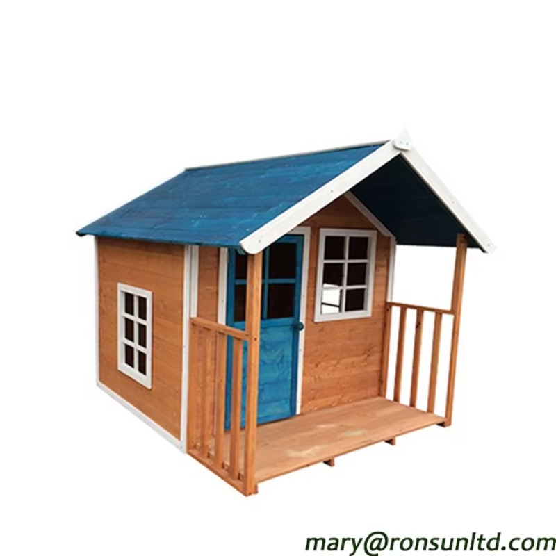 Casa de Brinquedo de Madeira p - Kids Outdoor Cubby House avaliação e preço