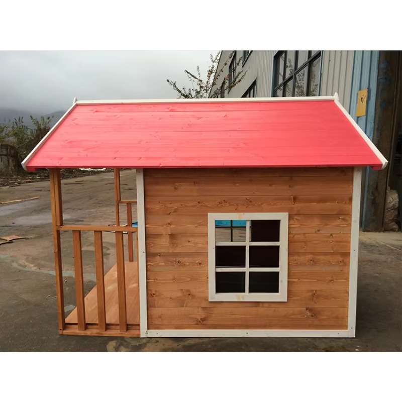 Casa de Brinquedo de Madeira p - Kids Outdoor Cubby House avaliação e preço