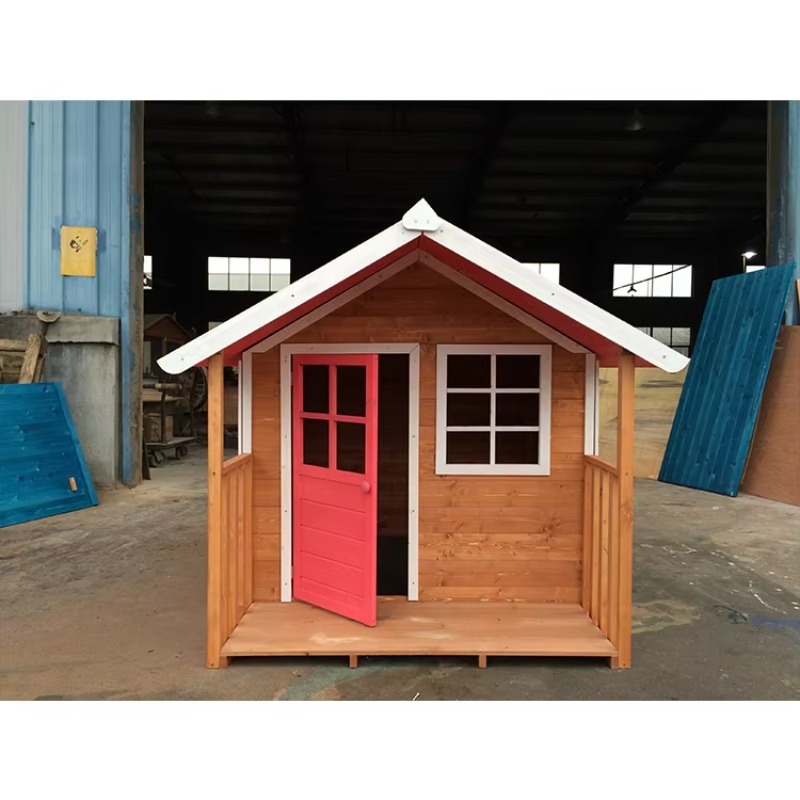 Casa de Brinquedo de Madeira p - Kids Outdoor Cubby House avaliação e preço