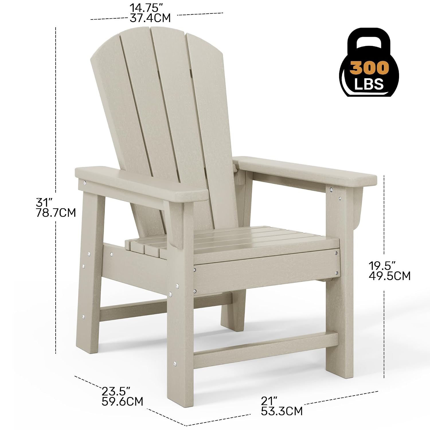 Conjunto de 2 Cadeiras Infanti - Kids Outdoor Lawn Chair avaliação e preço
