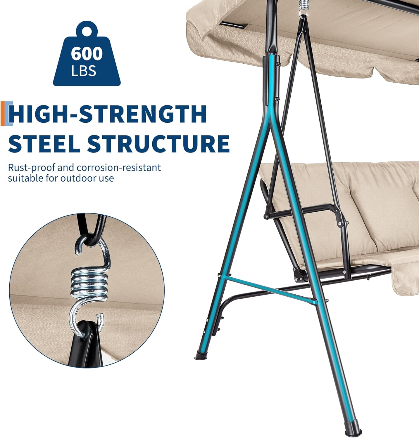 Cadeira de Balanço para Exteri - Kids Outdoor Lawn Chair avaliação e preço