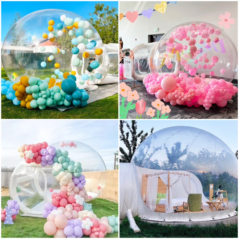 ​ Casa de bolhas inflável para - Kids Outdoor Play Tent avaliação e preço