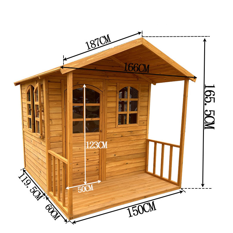 Casa de Brincar ao Ar Livre Ec - Kids Outdoor Cubby House avaliação e preço