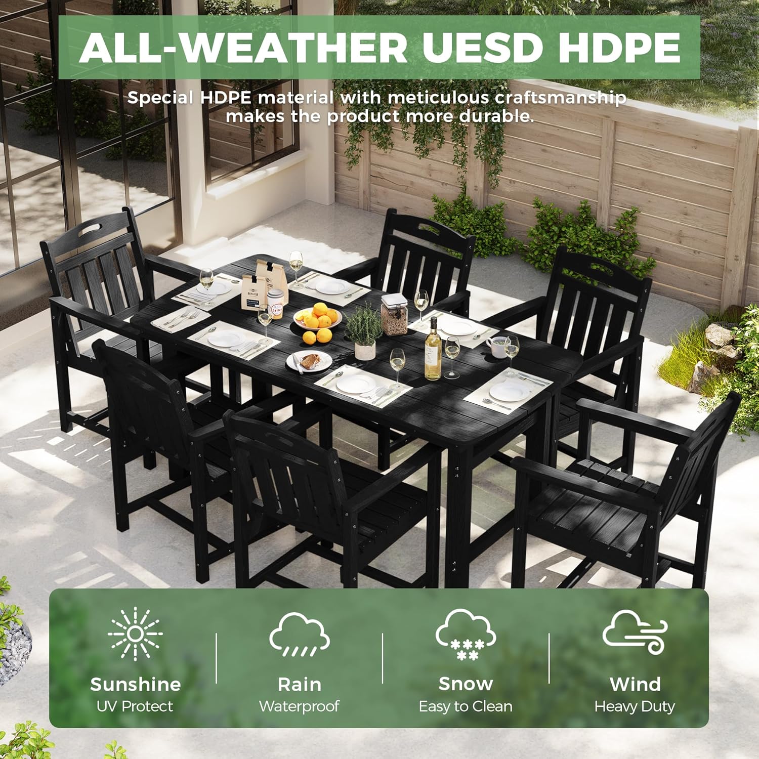 Conjunto de Jantar ao Ar Livre - Kids Outdoor Dining Table avaliação e preço