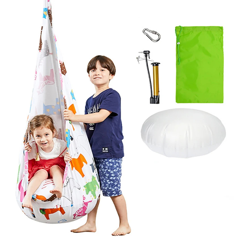 Kids Cotton Canvas Swing Seat, - Kids Outdoor Lawn Chair avaliação e preço