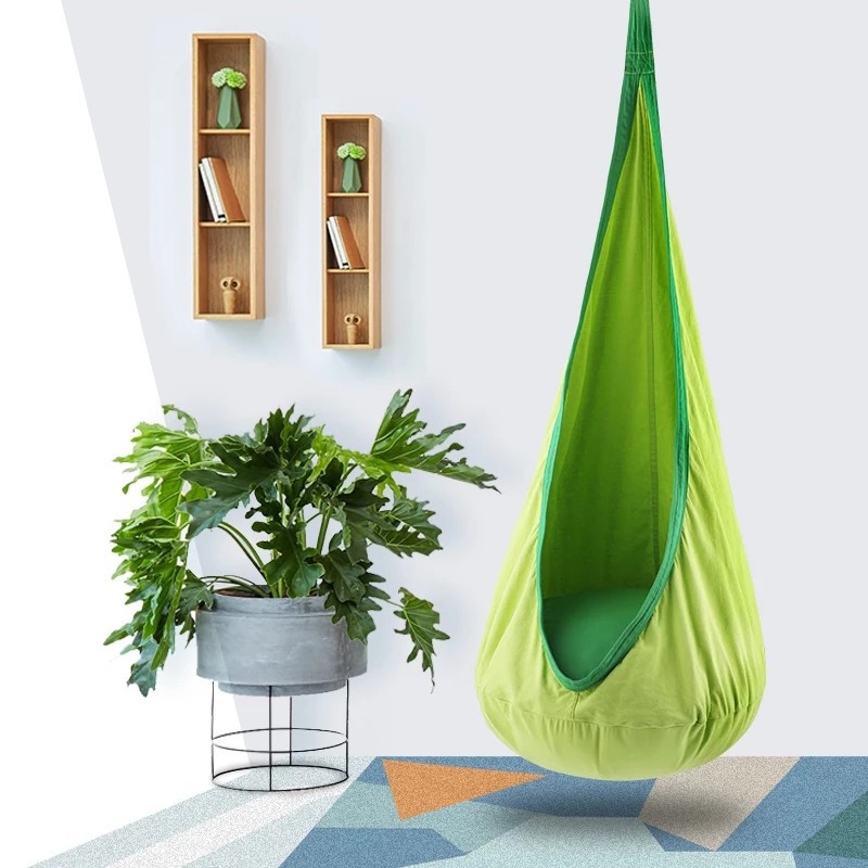 Kids Cotton Canvas Swing Seat, - Kids Outdoor Lawn Chair avaliação e preço