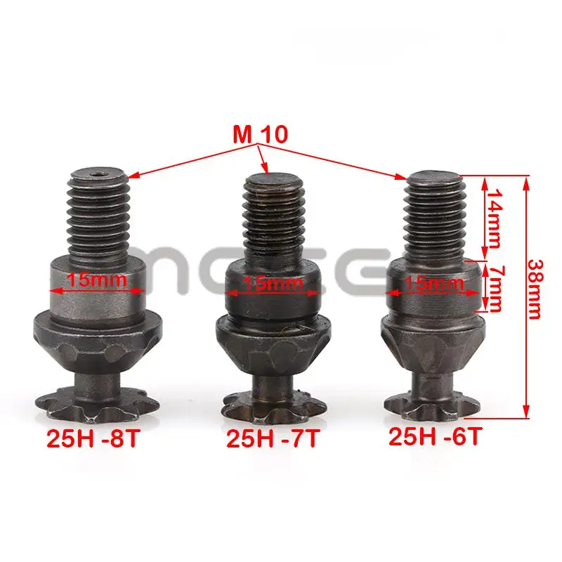 25h t8f 6/7/8 dentes tambor de - Kids Outdoor Quad avaliação e preço