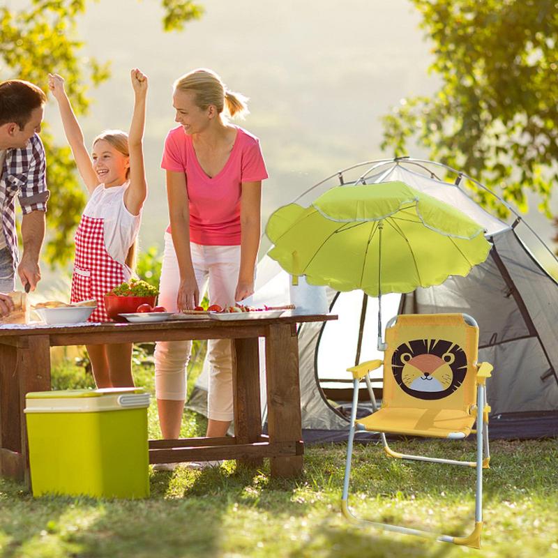 Crianças guarda-chuva cadeira  - Kids Outdoor Lawn Chair avaliação e preço